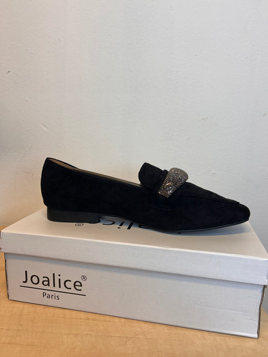 Glitter instappers loafer