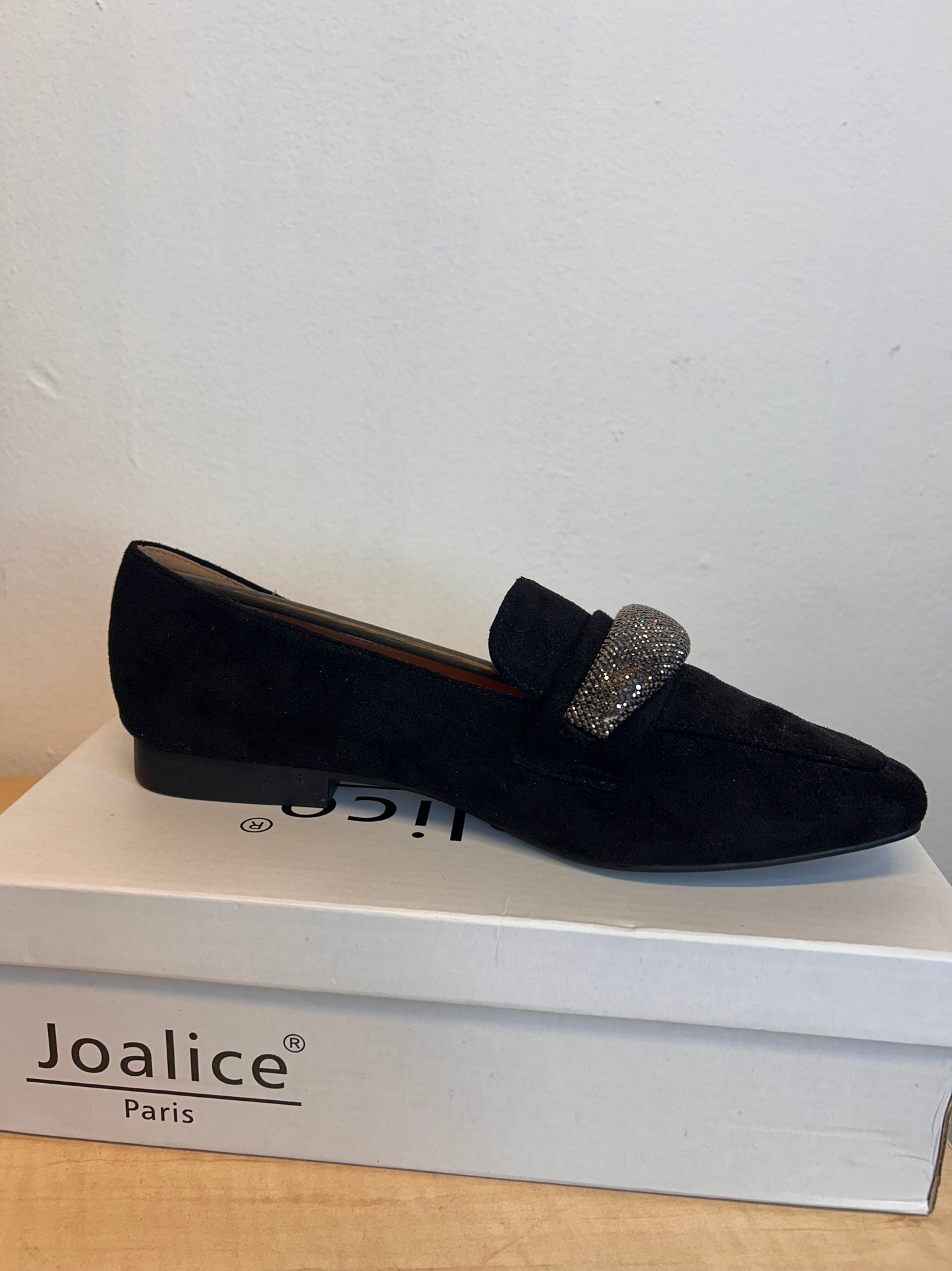 Glitter instappers loafer